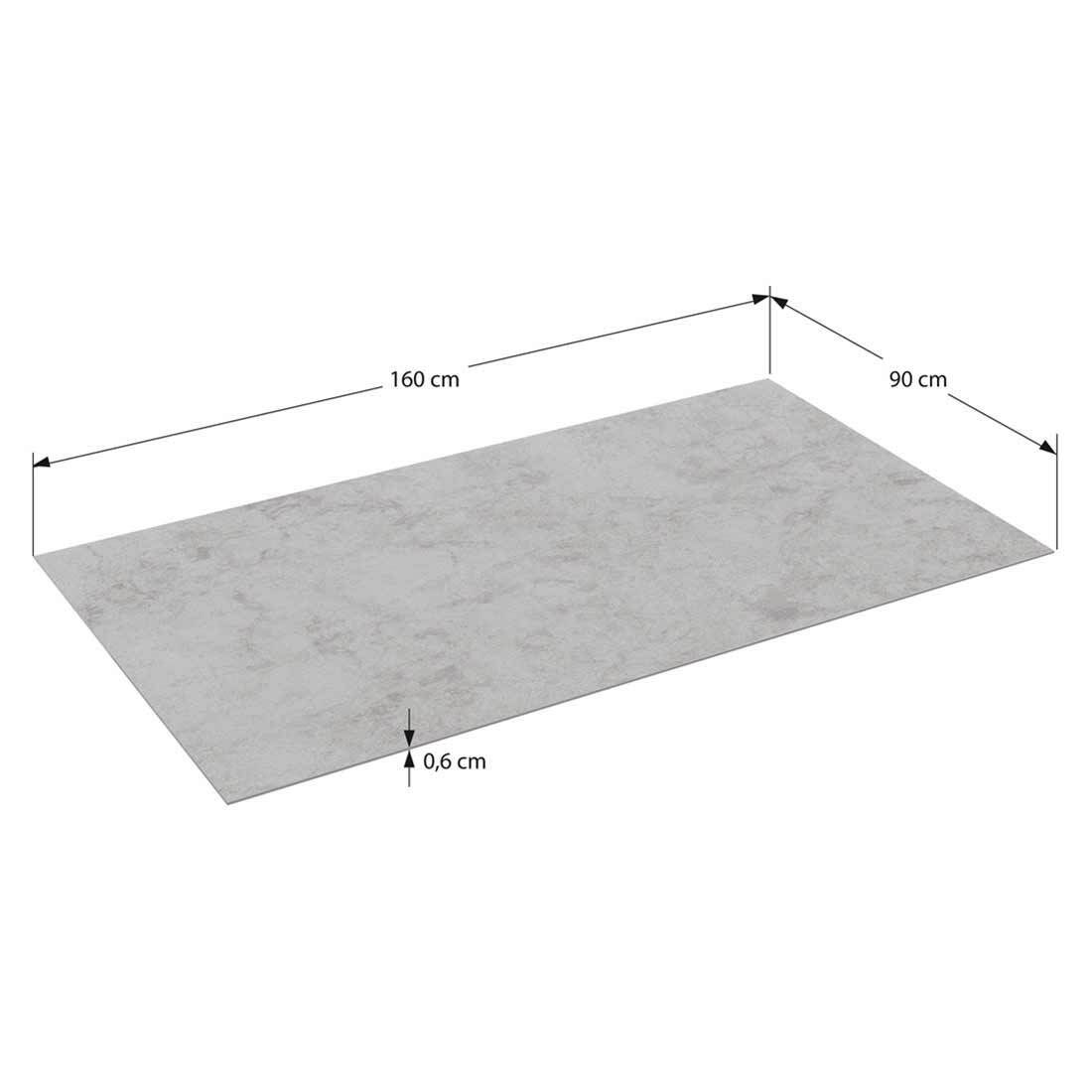 Kettler Legato Curve Gartenmöbel-Set M (4 Plätze) Tisch 160x90cm