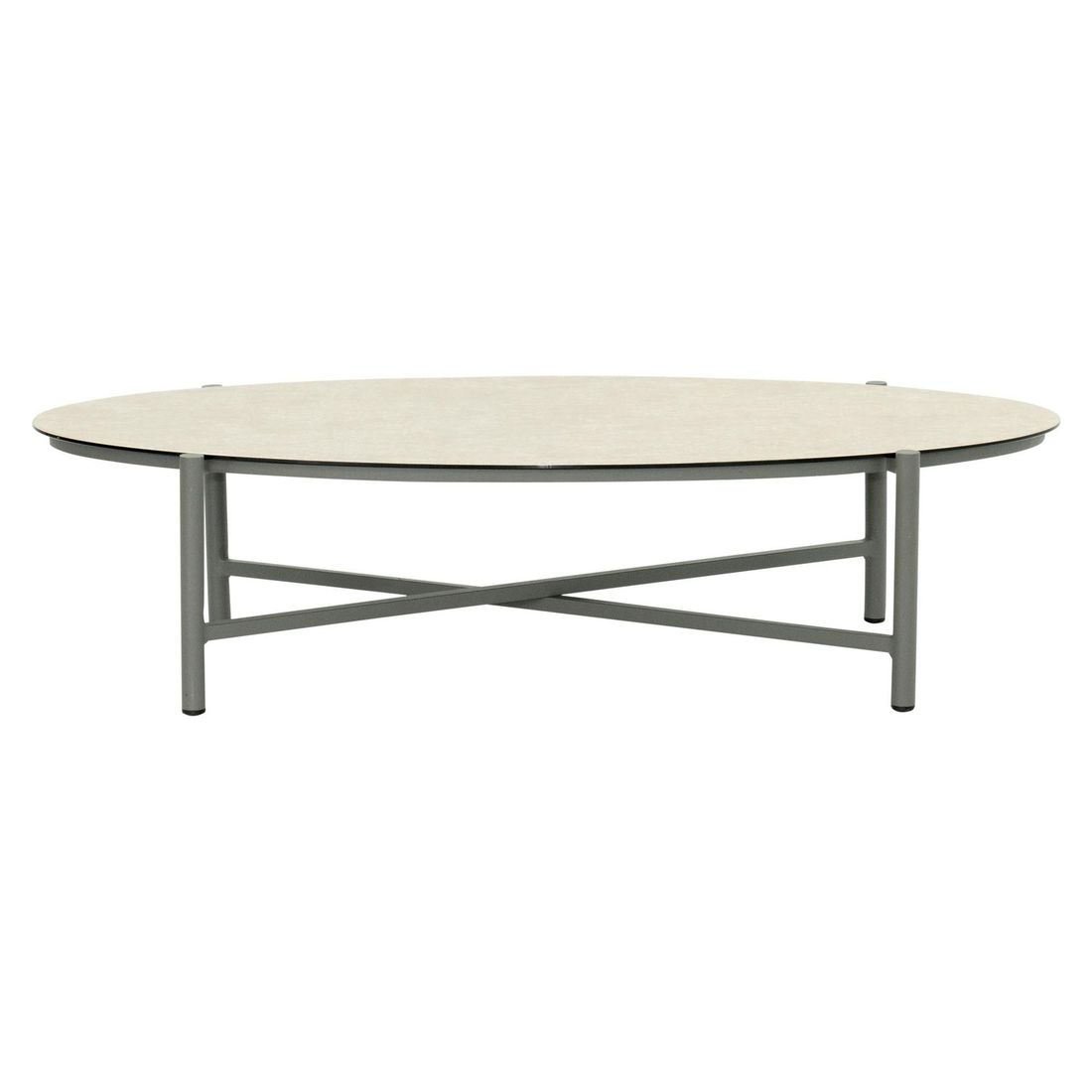 Apple Bee Bora Bora Loungetisch 130x65cm Aluminium/Sinterstein