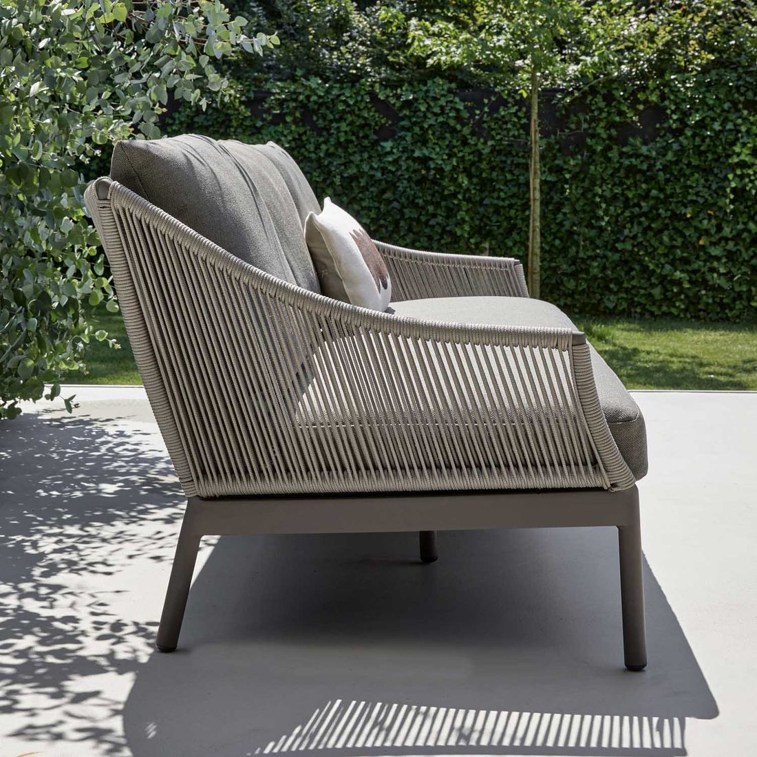 Apple Bee Bijou Gartensofa Aluminium/Rope/Bee Wett