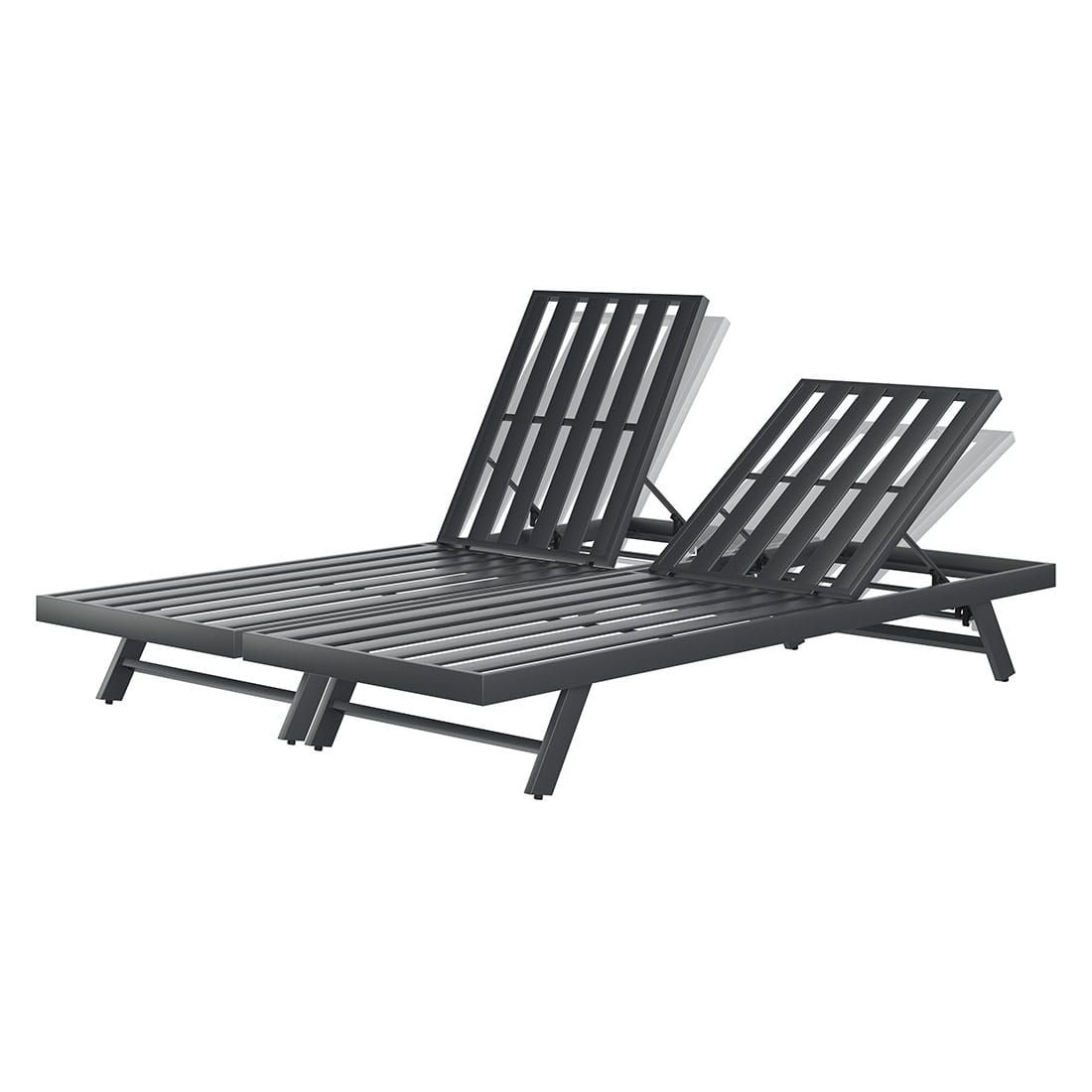 OUTLIV. Atlanta Doppelliege Aluminium/Olefin