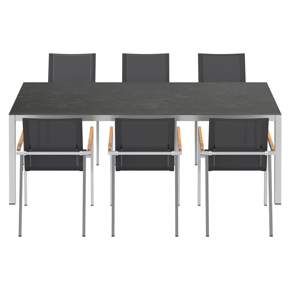 OUTLIV. Rimini Gartenmöbel-Set L (6 Plätze) Tisch 220x100cm