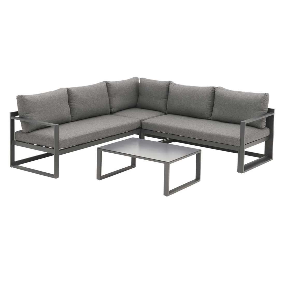 OUTLIV. Florenz Ecklounge Aluminium/Olefin