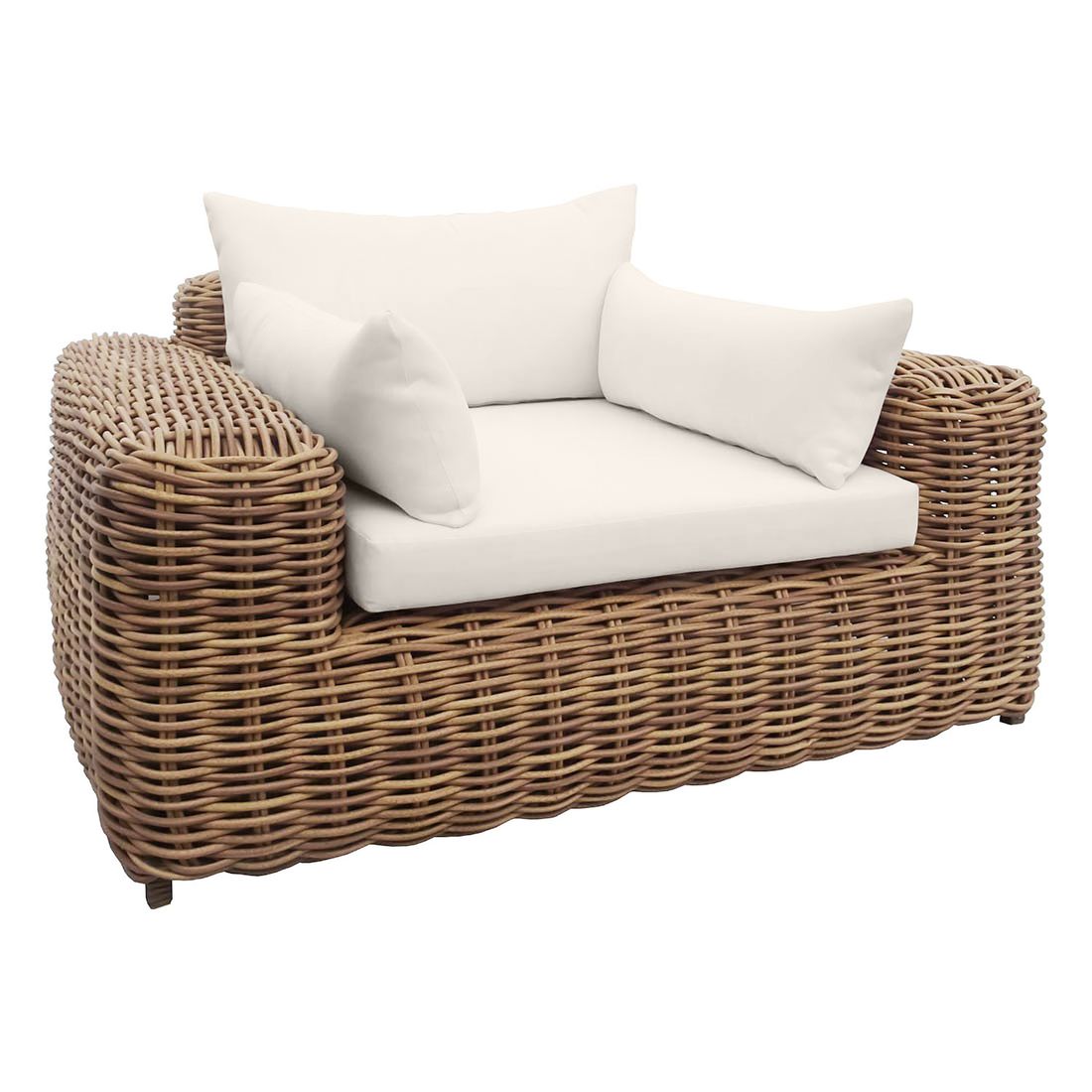 OUTLIV. Versailles Loungesessel Geflecht/Spunpolyester