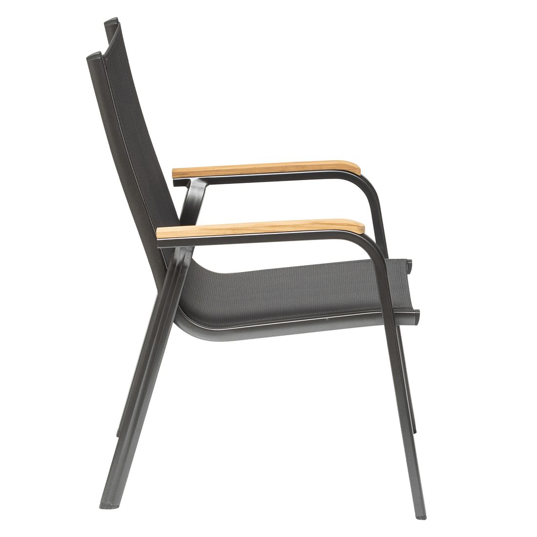 Kettler Granada Stapelsessel Aluminium/Outdoorgewebe