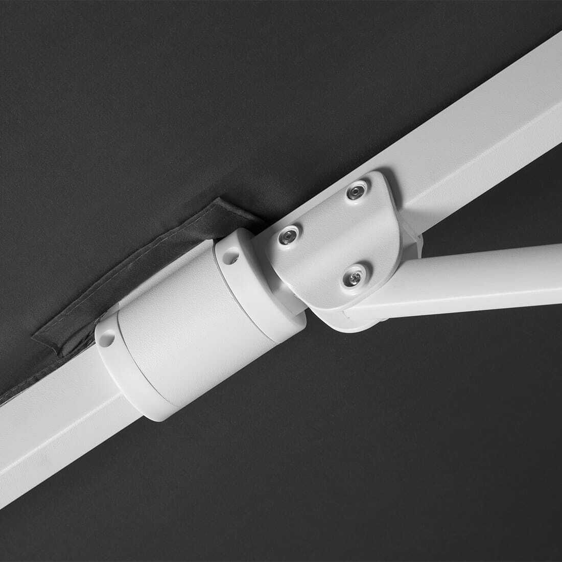Schneider Rhodos Twist-Bianco Ampelschirm 300x300cm