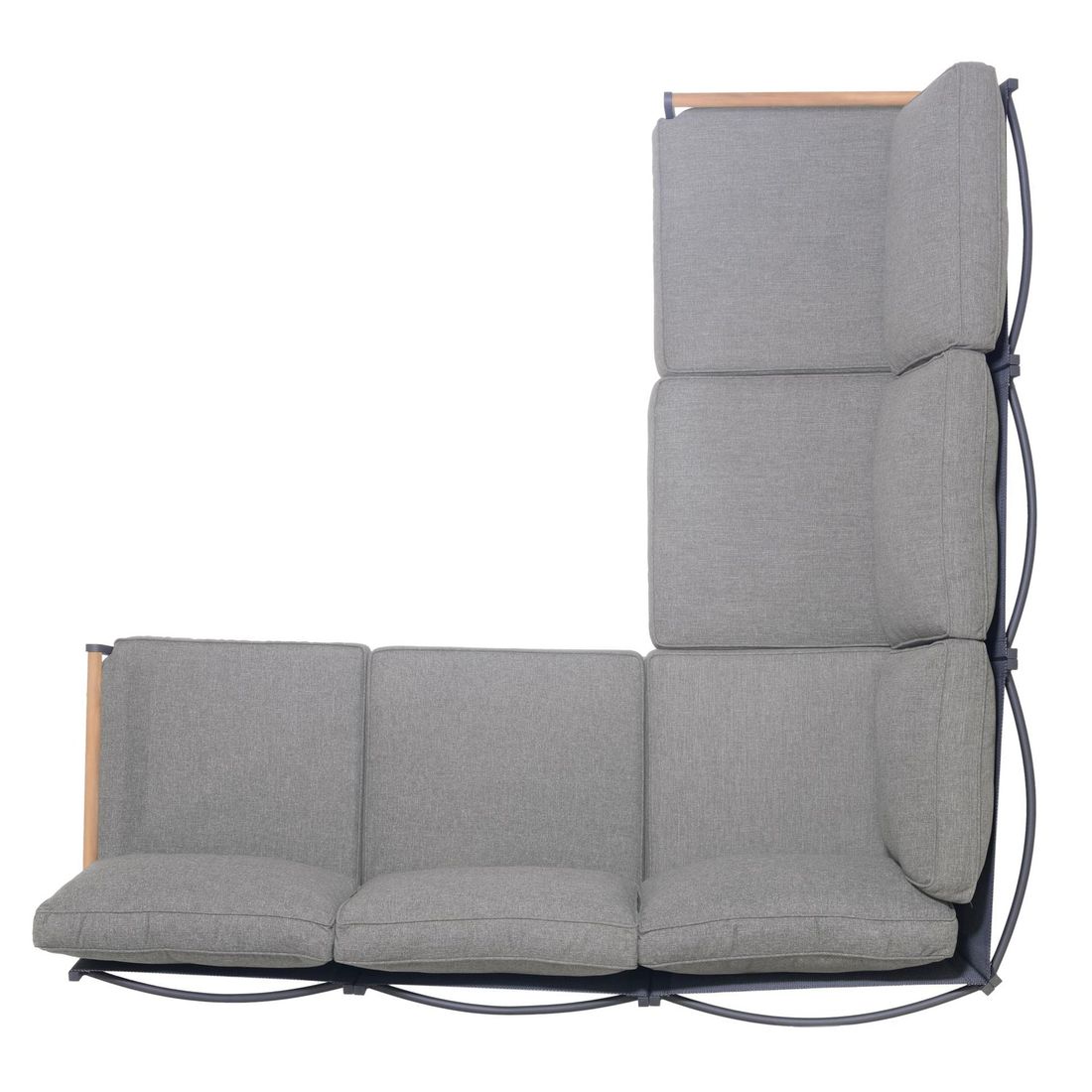 LifestyleGarden Amber Ecklounge Aluminium/Olefin