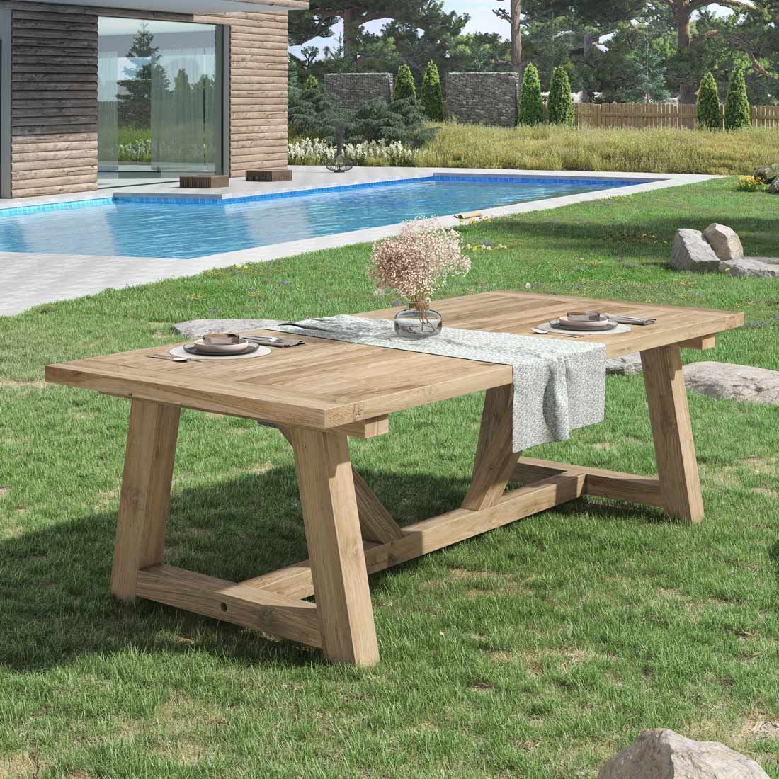 OUTLIV. Marbella Gartentisch 240x110cm