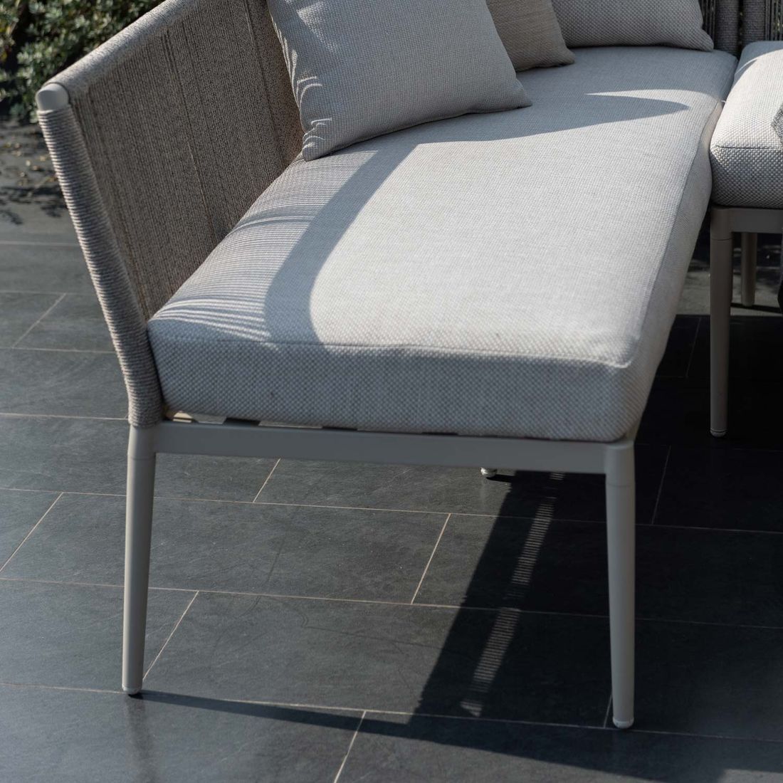 LifestyleGarden Topaz Diningsofa Aluminium/Rope/Olefin