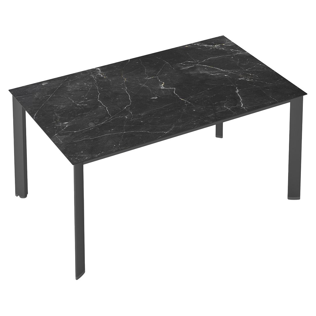 Kettler Edge Gartentisch 160x95cm Aluminium/HPL