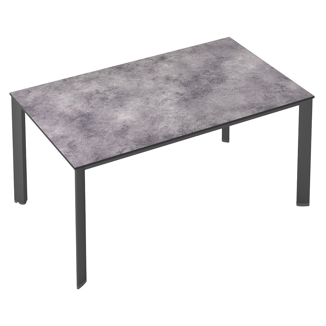 Kettler Edge Gartentisch 160x95cm Aluminium/HPL