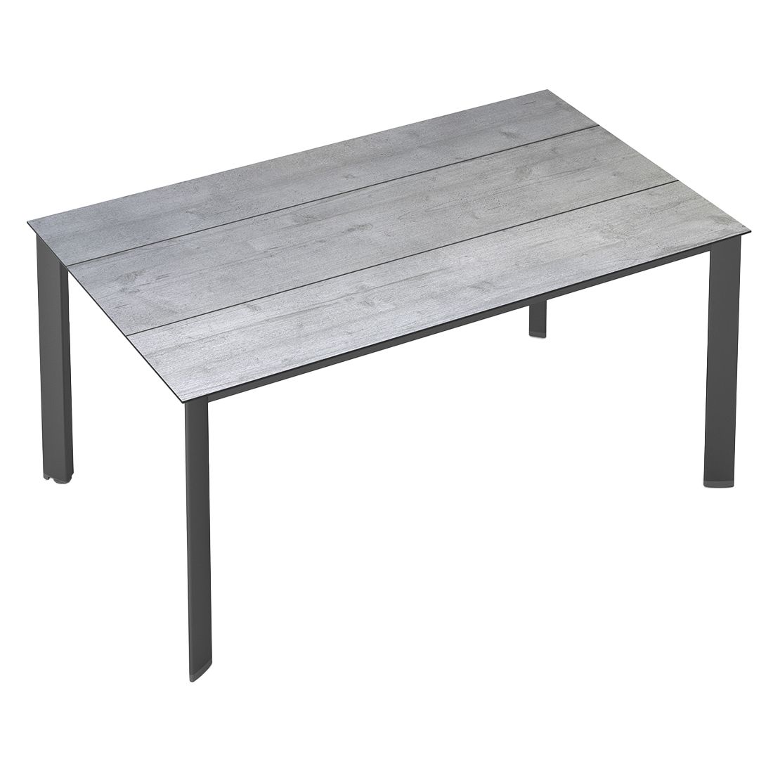 Kettler Edge Gartentisch 160x95cm Aluminium/HPL