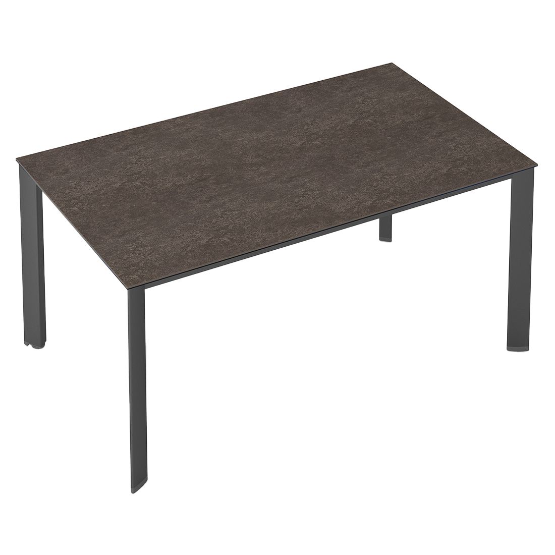 Kettler Edge Gartentisch 160x95cm Aluminium/Keramik-Glas