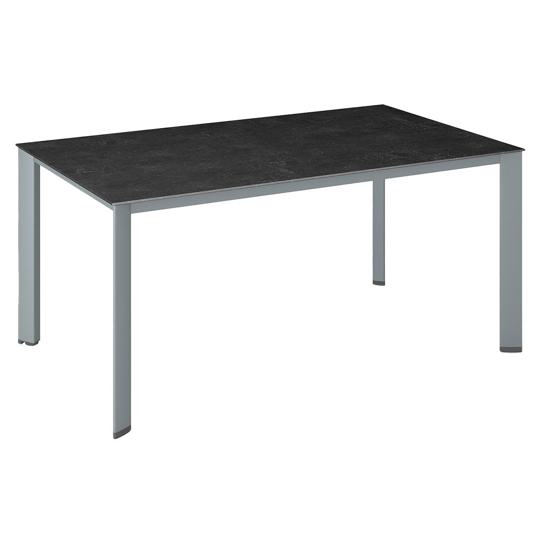 Kettler Edge Gartentisch 160x95cm Aluminium/Keramik-Glas-Quarz