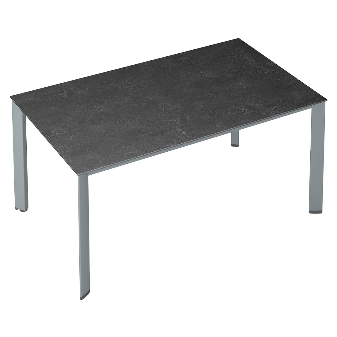 Kettler Edge Gartentisch 160x95cm Aluminium/Keramik-Glas-Quarz