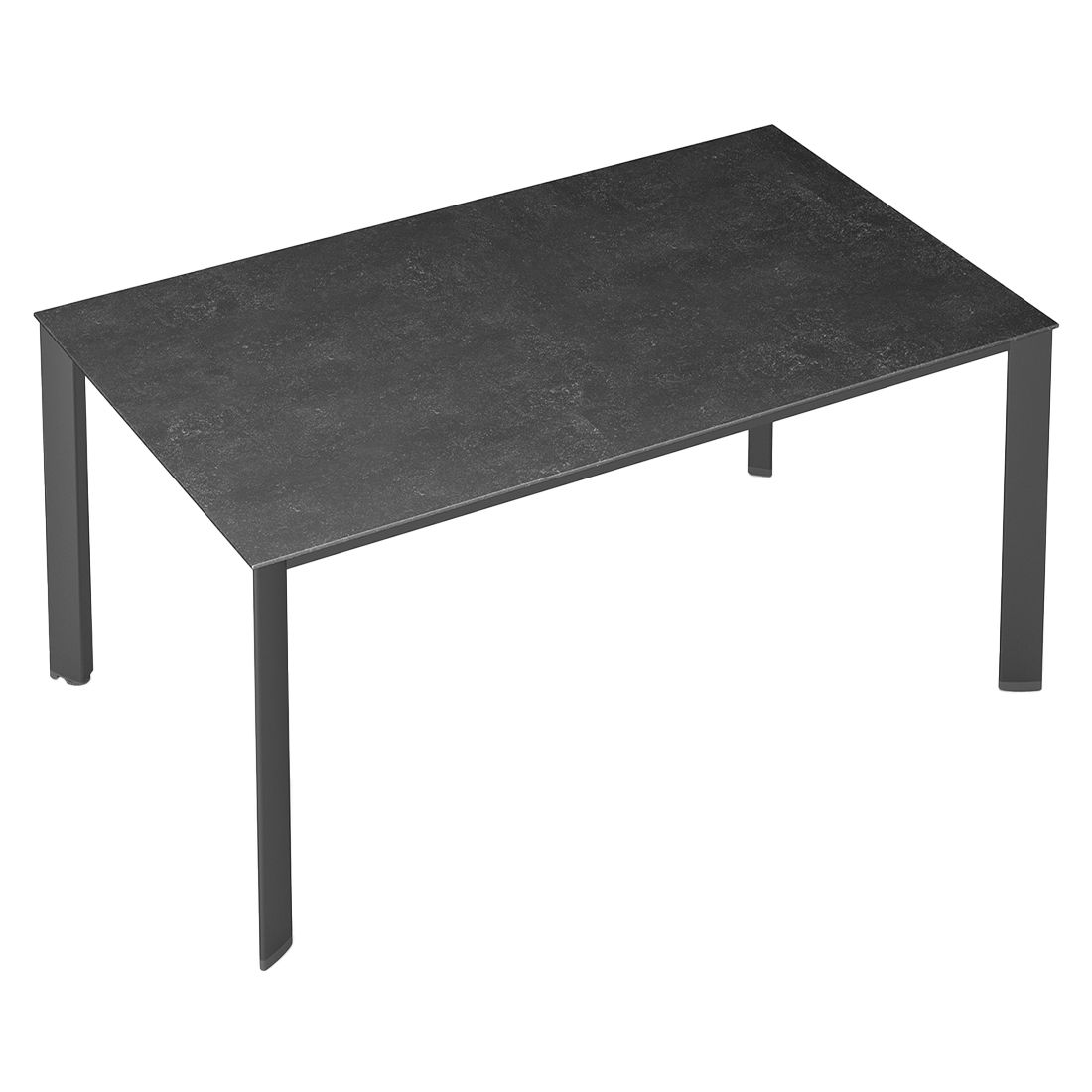 Kettler Edge Gartentisch 160x95cm Aluminium/Keramik-Glas-Quarz