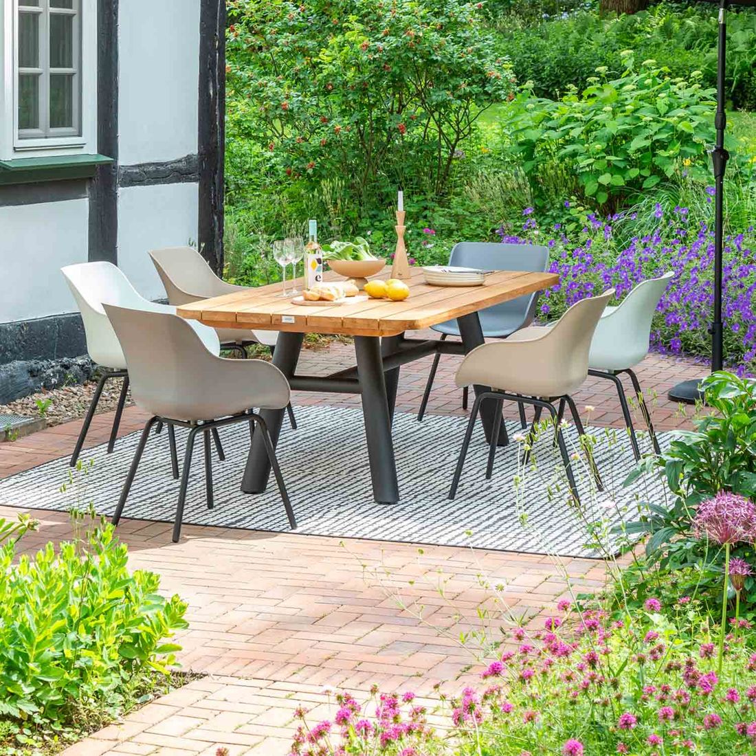 Schöner Wohnen Lieke Gartensessel Aluminium/Kunststoff