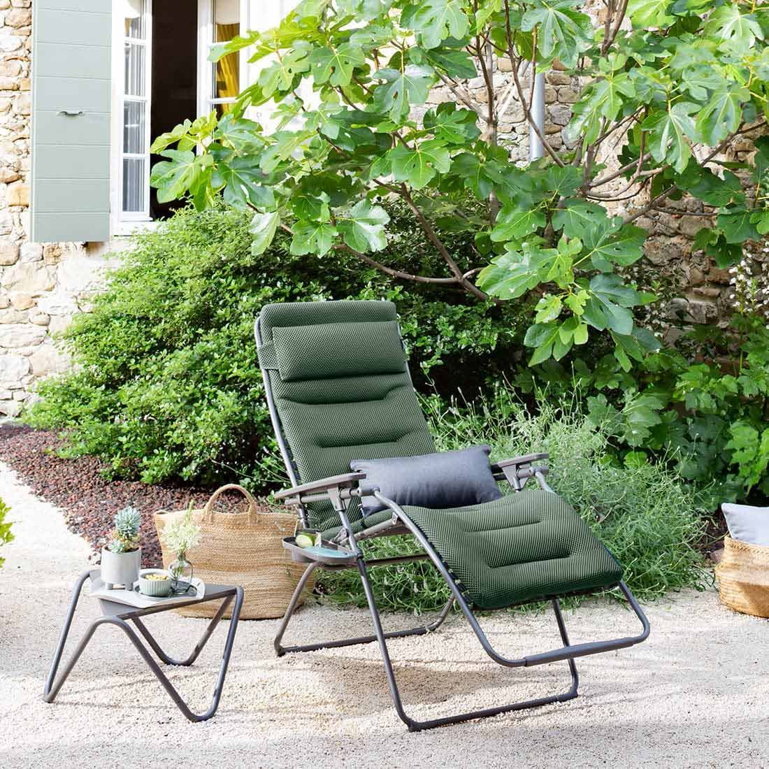 Lafuma Futura Relaxliege Stahl/BeComfort