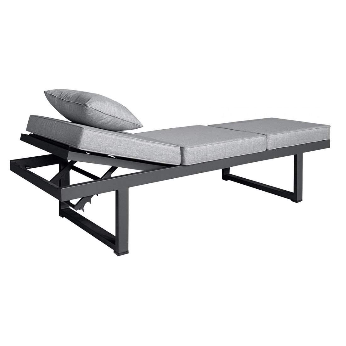 OUTLIV. Broome Diningsofa Aluminium/Kunstfaser