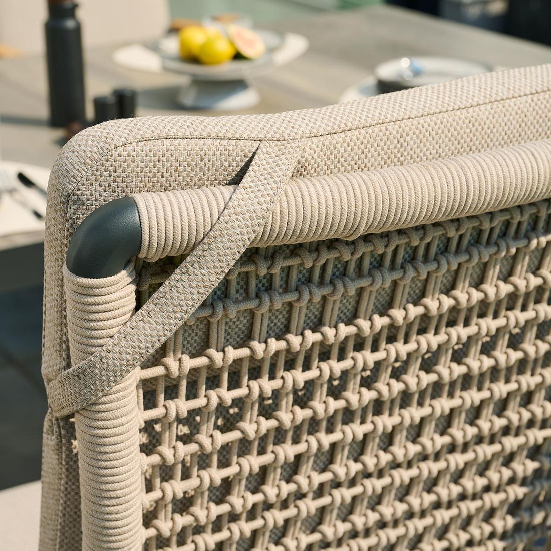 Siena Garden Cortina Gartensessel Aluminium/Rope/Kunstfaser