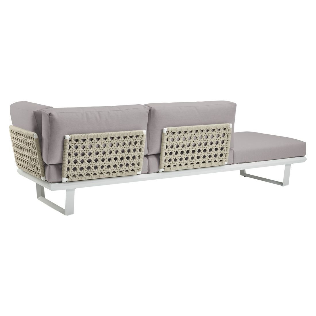 Solpuri Boom Gartenloungesofa verstellbar Aluminium/Bombay