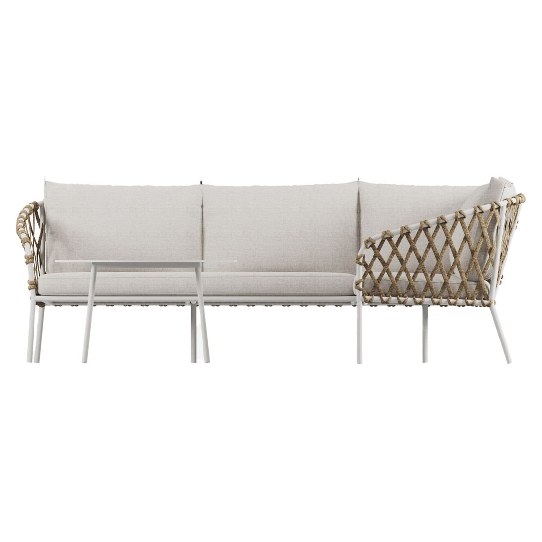 OUTLIV. Tanami Ecklounge Stahl/Rope/Olefin