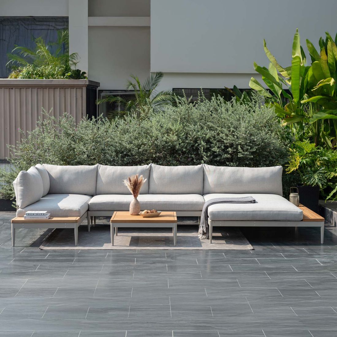 LifestyleGarden Topaz XL Daybed Aluminium/Olefin