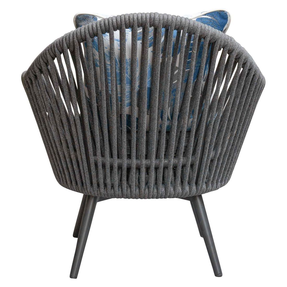 LC Garden Bari Loungesessel Aluminium/Rope