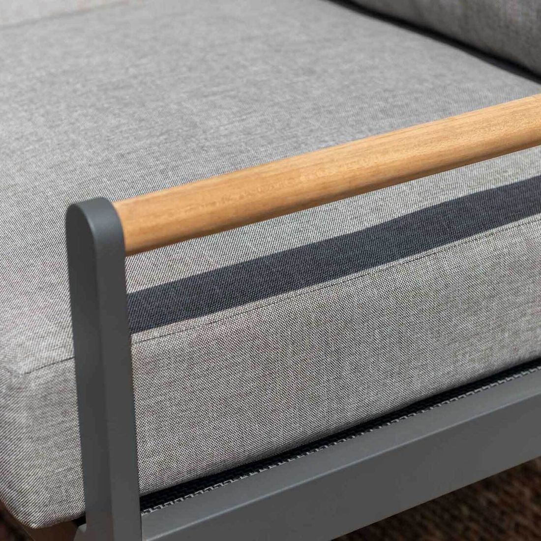 LifestyleGarden Amber Ecklounge Aluminium/Olefin