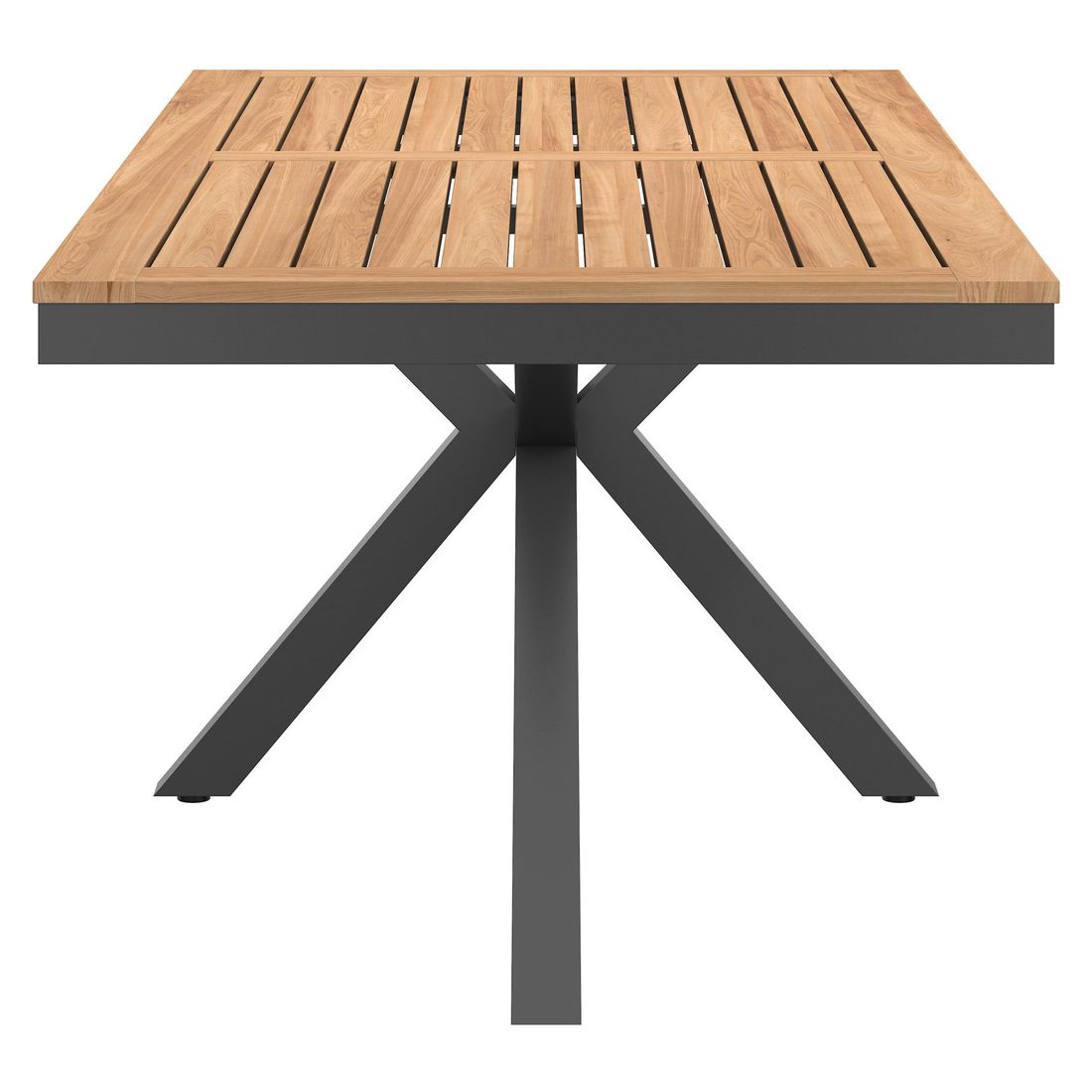 OUTLIV. Gartentisch 220x100cm Aluminium/Teak