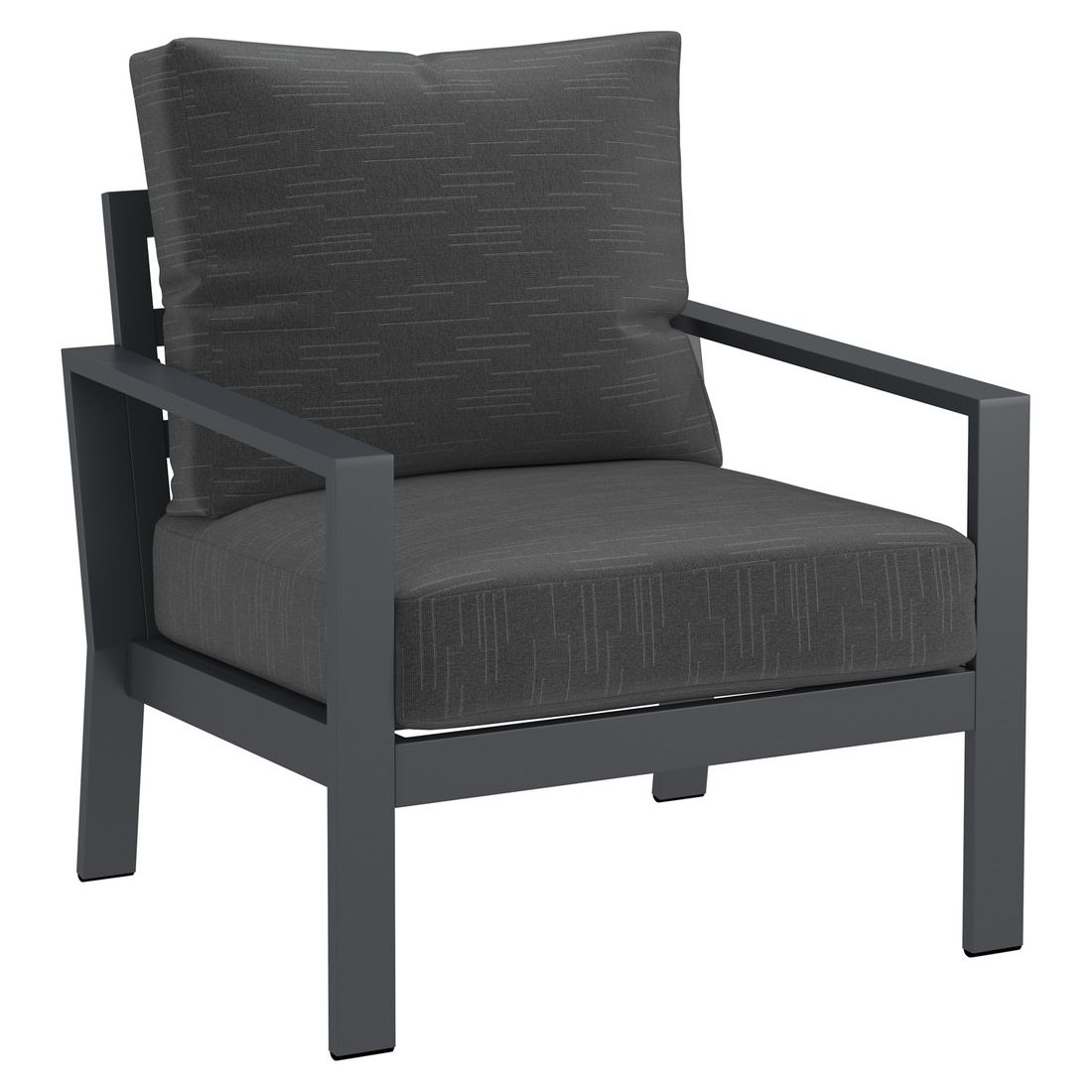 OUTLIV. Atlanta Low Dining Loungeset inkl. Lifttisch Aluminium/Olefin