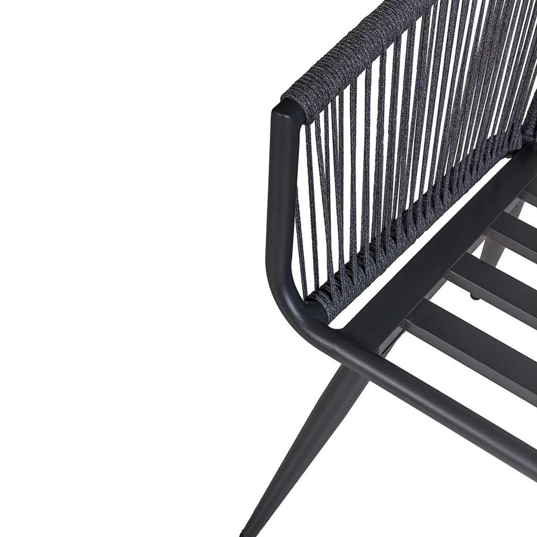 OUTLIV. Alex Gartensessel Aluminium/Rope