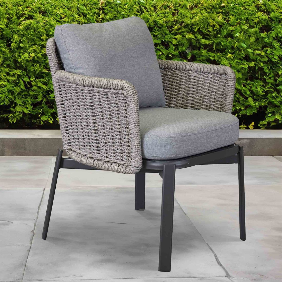 LC Garden Bari II Gartensessel Aluminium/Rope/Olefin