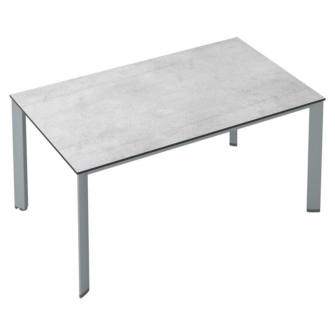 Kettler Edge Gartentisch 160x95cm Aluminium/HPL