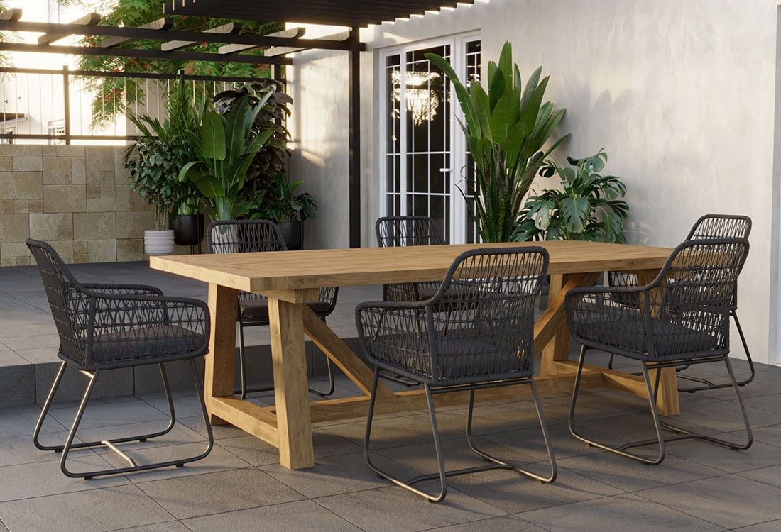 OUTLIV. Marbella Gartentisch 240x110cm