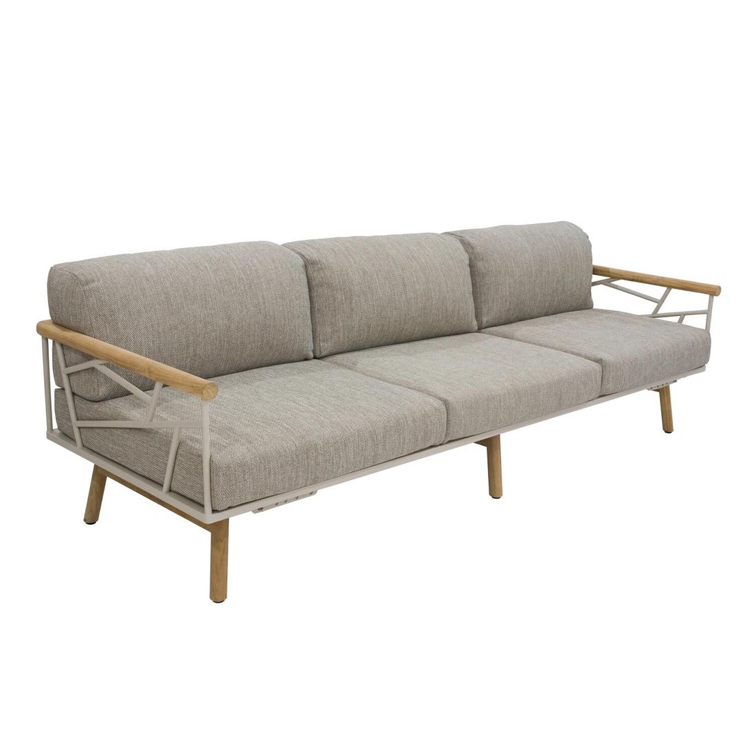 Zebra Solena Ecklounge Edelstahl/Teak/Sunproof