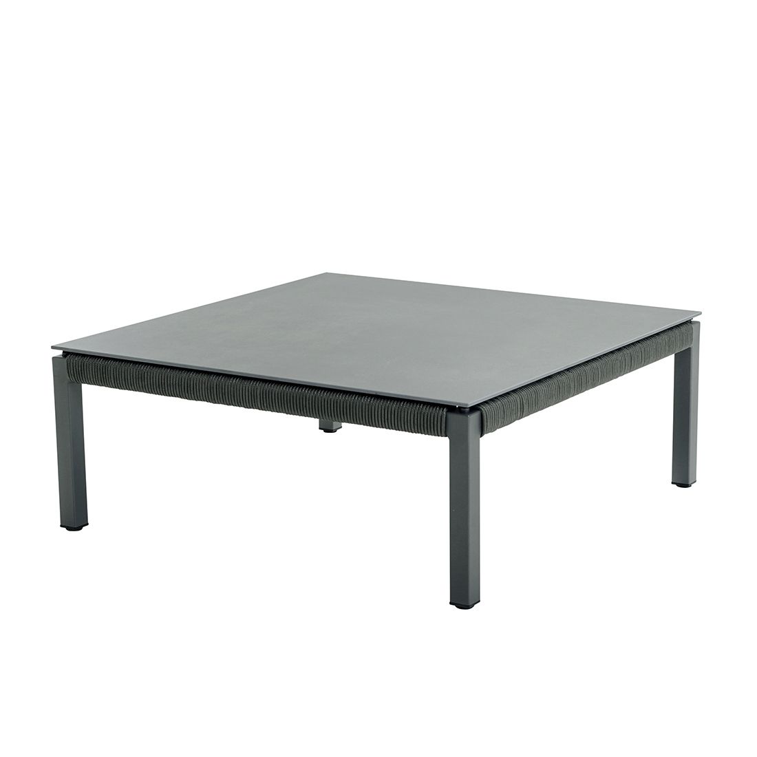 Solpuri Club Ecklounge inkl. Loungetisch Aluminium/Rope/Acryl