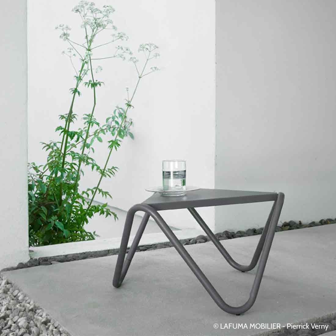 Lafuma Vogue Beistelltisch 57x32cm Stahl