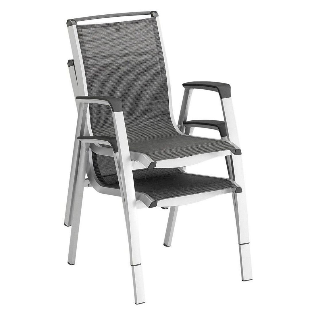Kettler Forma II Gartenmöbel-Set L (6 Plätze) mit OUTLIV. Tisch 180x90cm