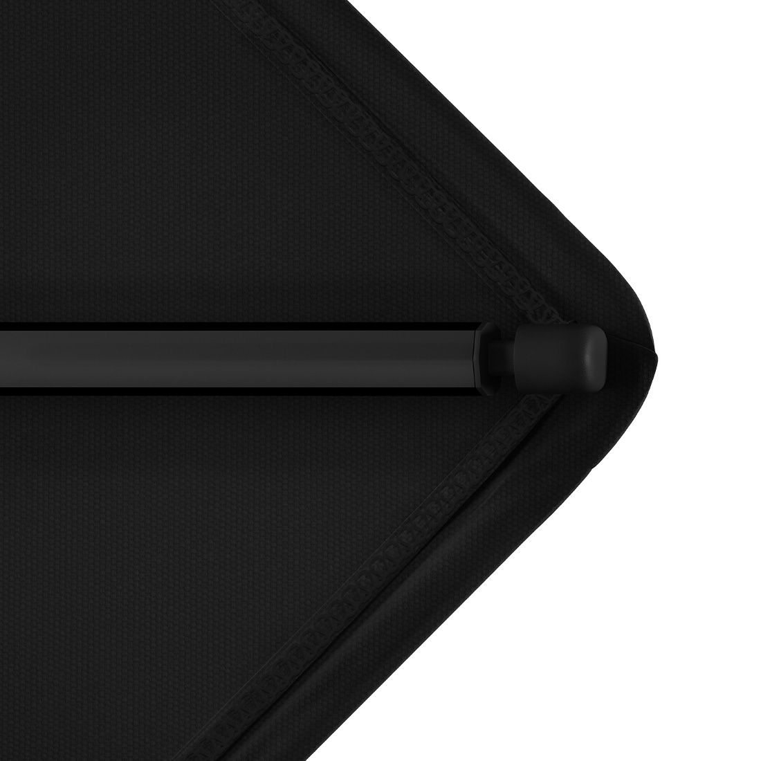 Knirps Apoll Black Edition 240x240 cm mit Kurbel und HV