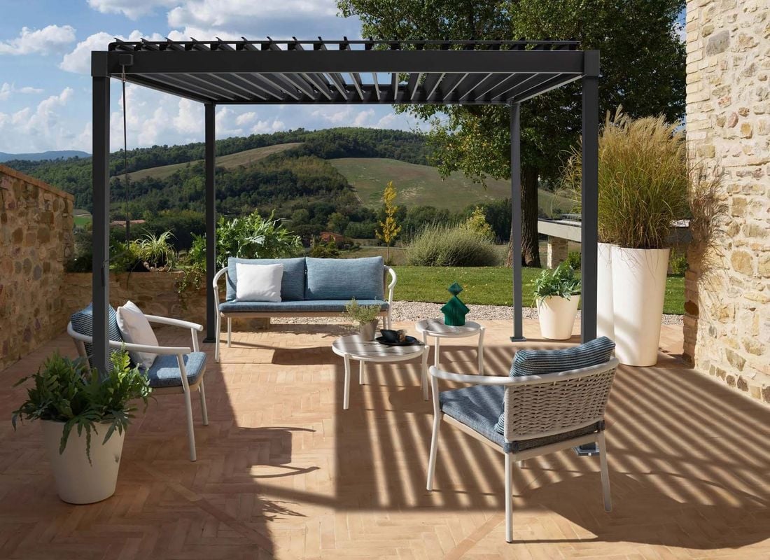 OUTLIV. Solid Gartenpergola 300x300x240cm