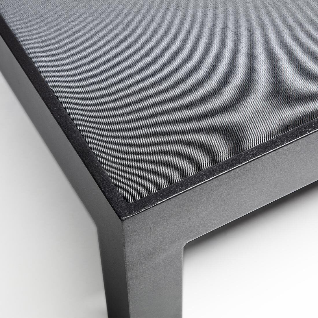 Kettler Comfort Hocker Aluminium/Agora