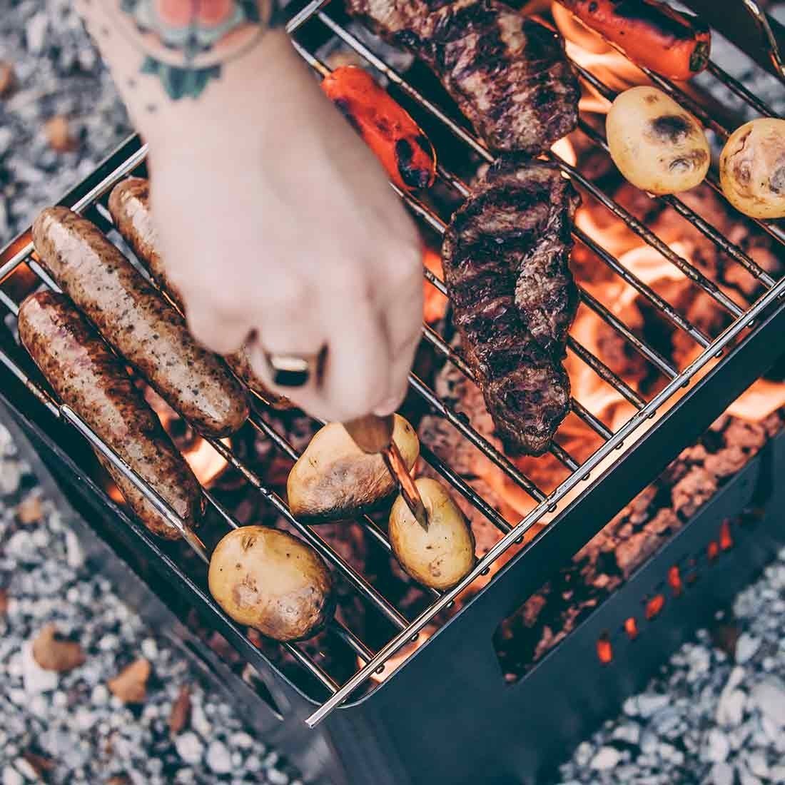 höfats BEER BOX Grillrost Edelstahl