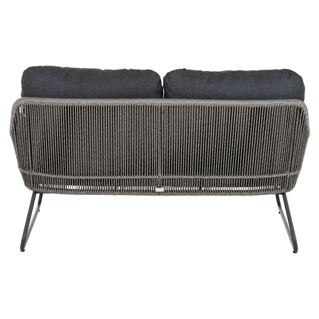 Siena Garden Kansas Loungebank Aluminium/Geflecht