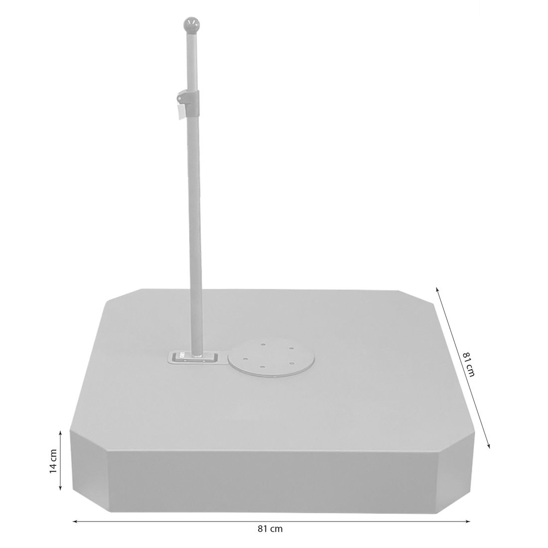 LiRo Maxi Plus Schirmständer 120kg