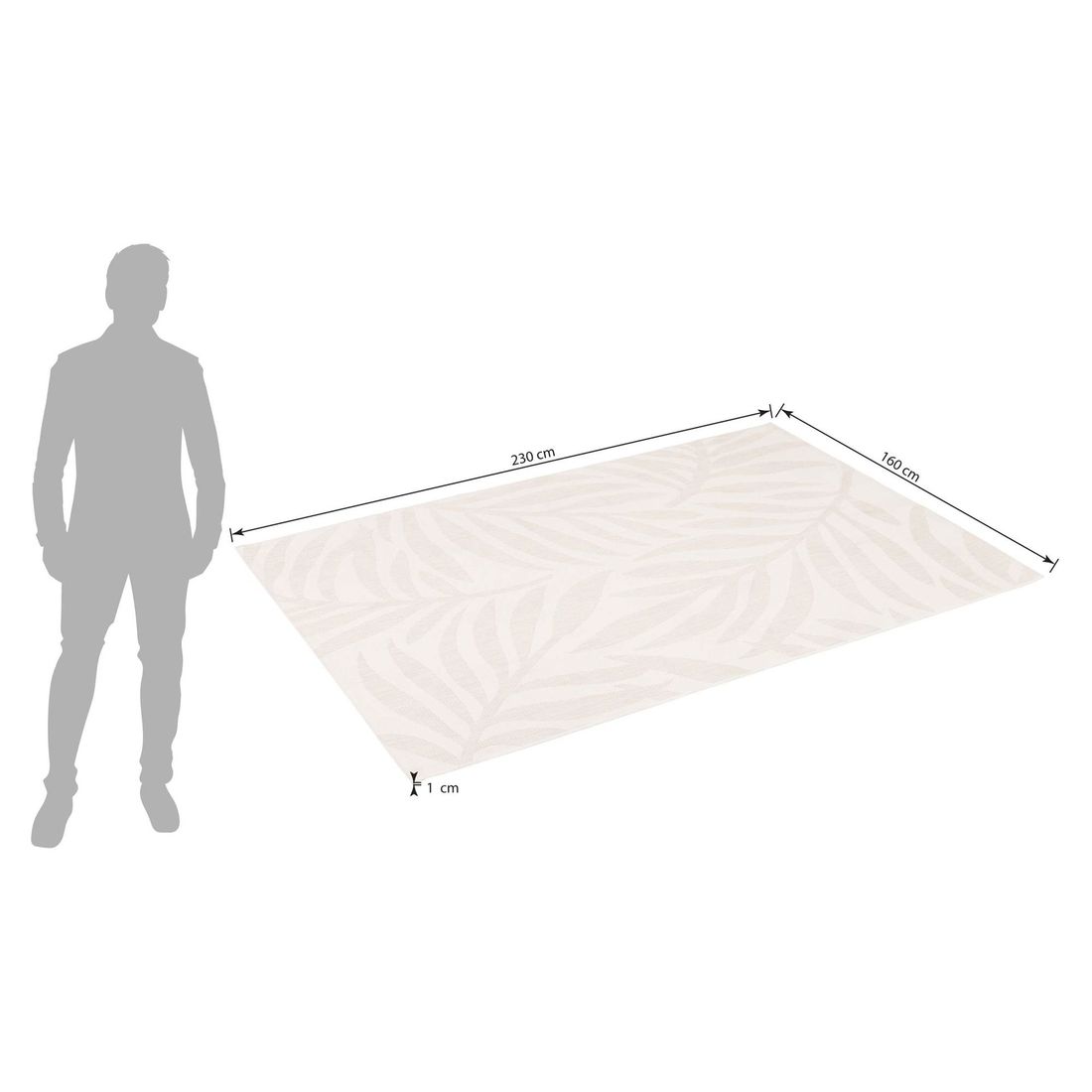 Kettler Wedge Outdoorteppich 160x230cm