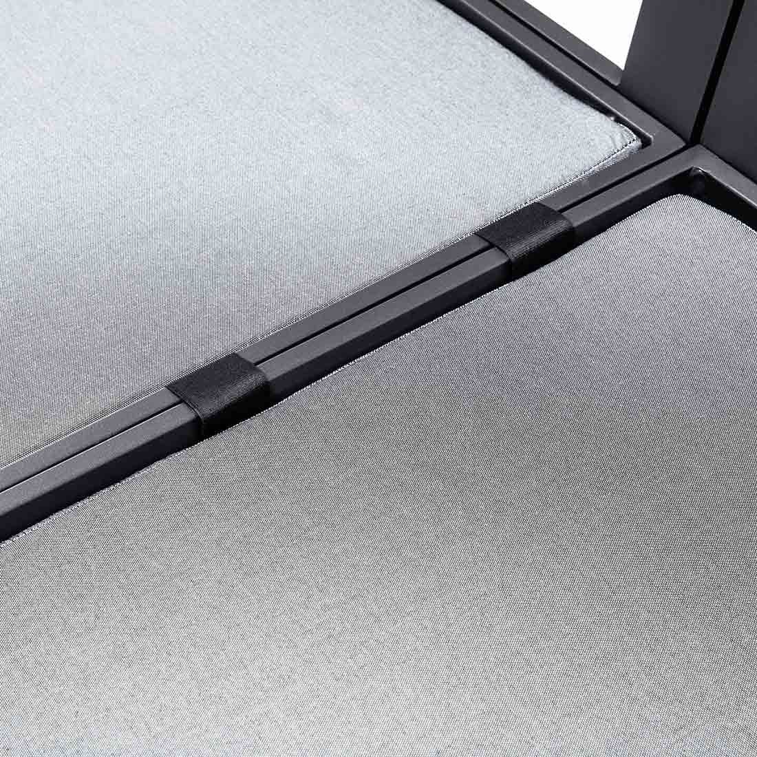Kettler Comfort Loungesessel Aluminium/Agora