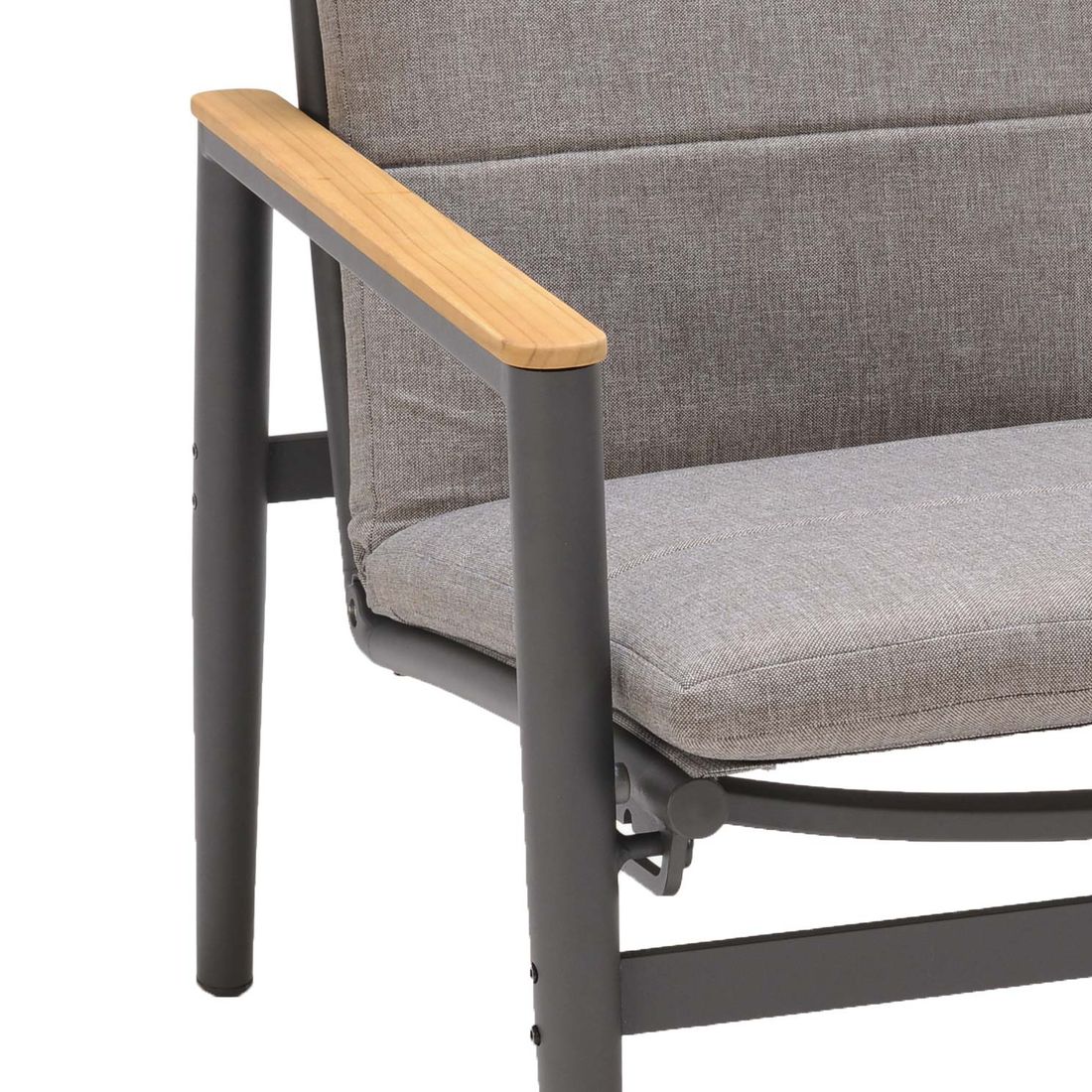LifestyleGarden Topaz Loungesessel verstellbar Aluminium/Olefin