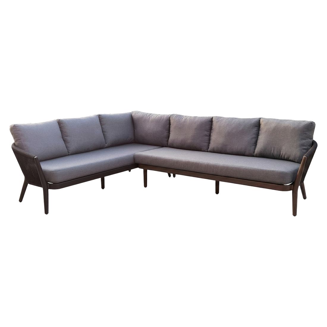 OUTLIV. Monet Ecklounge inkl. Loungetisch Aluminium/Rope/Olefin