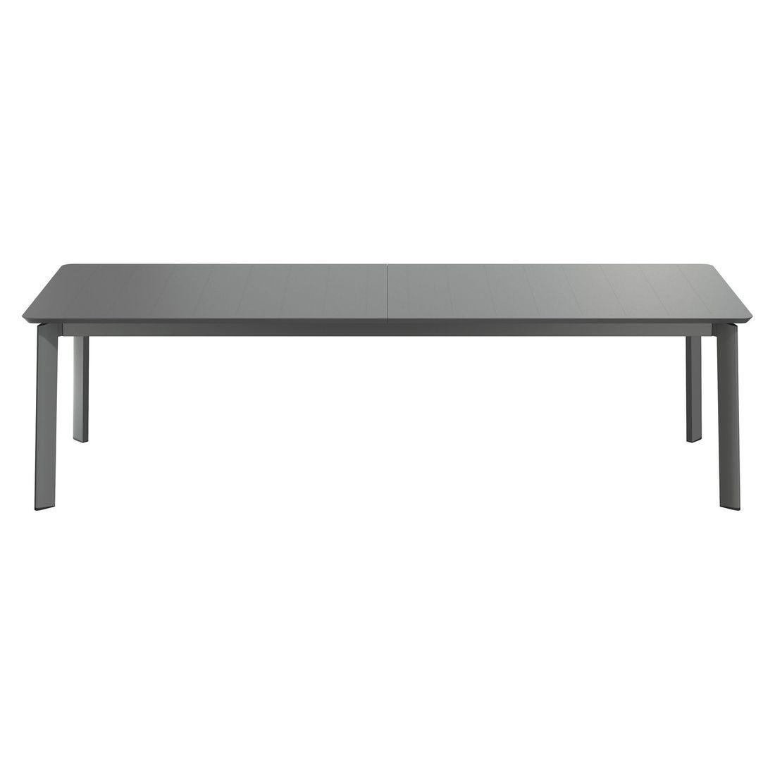 OUTLIV. Milano Ausziehtisch 266/331/396x110cm Aluminium