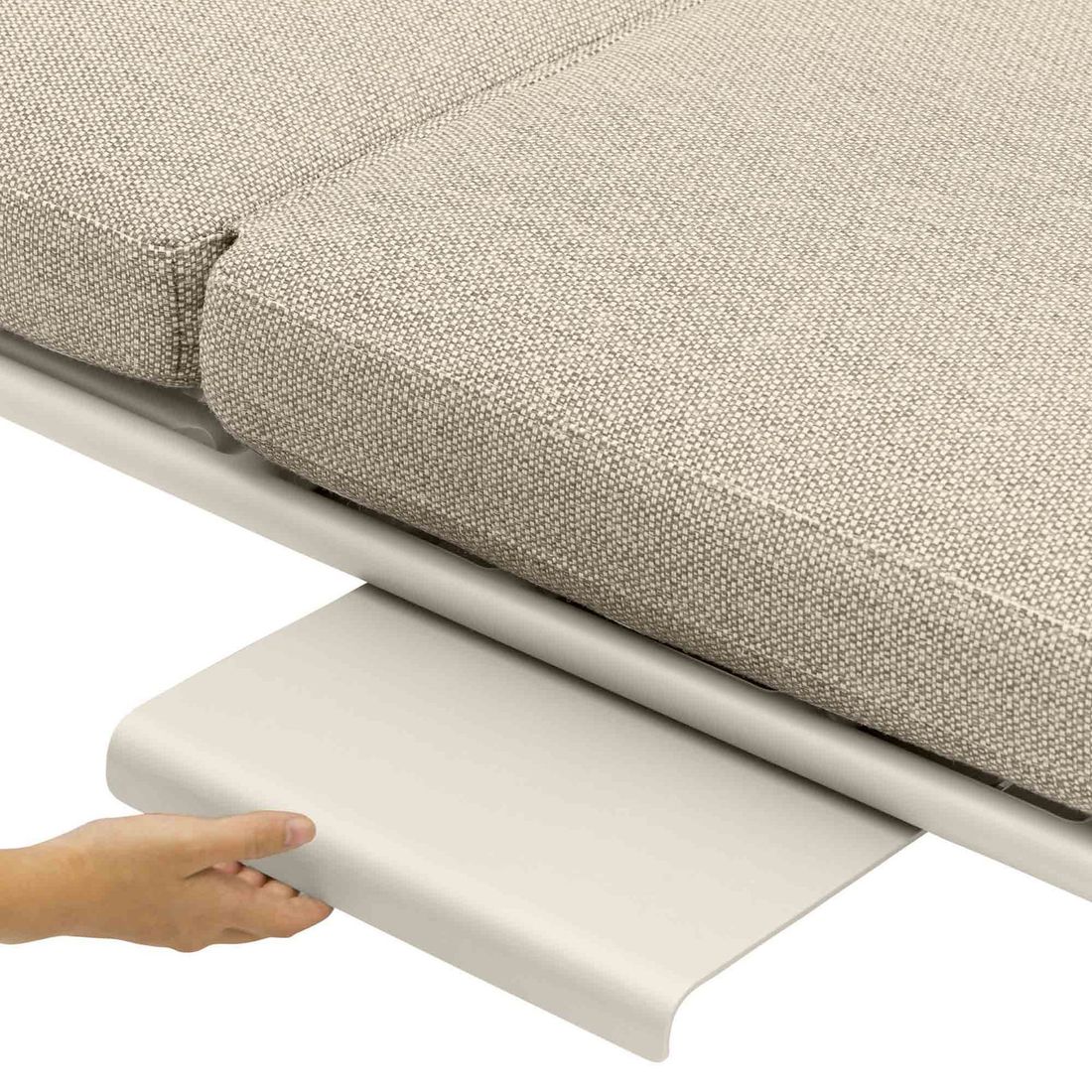 Zebra Somerset Gartenloungesofa Aluminium/Sunproof